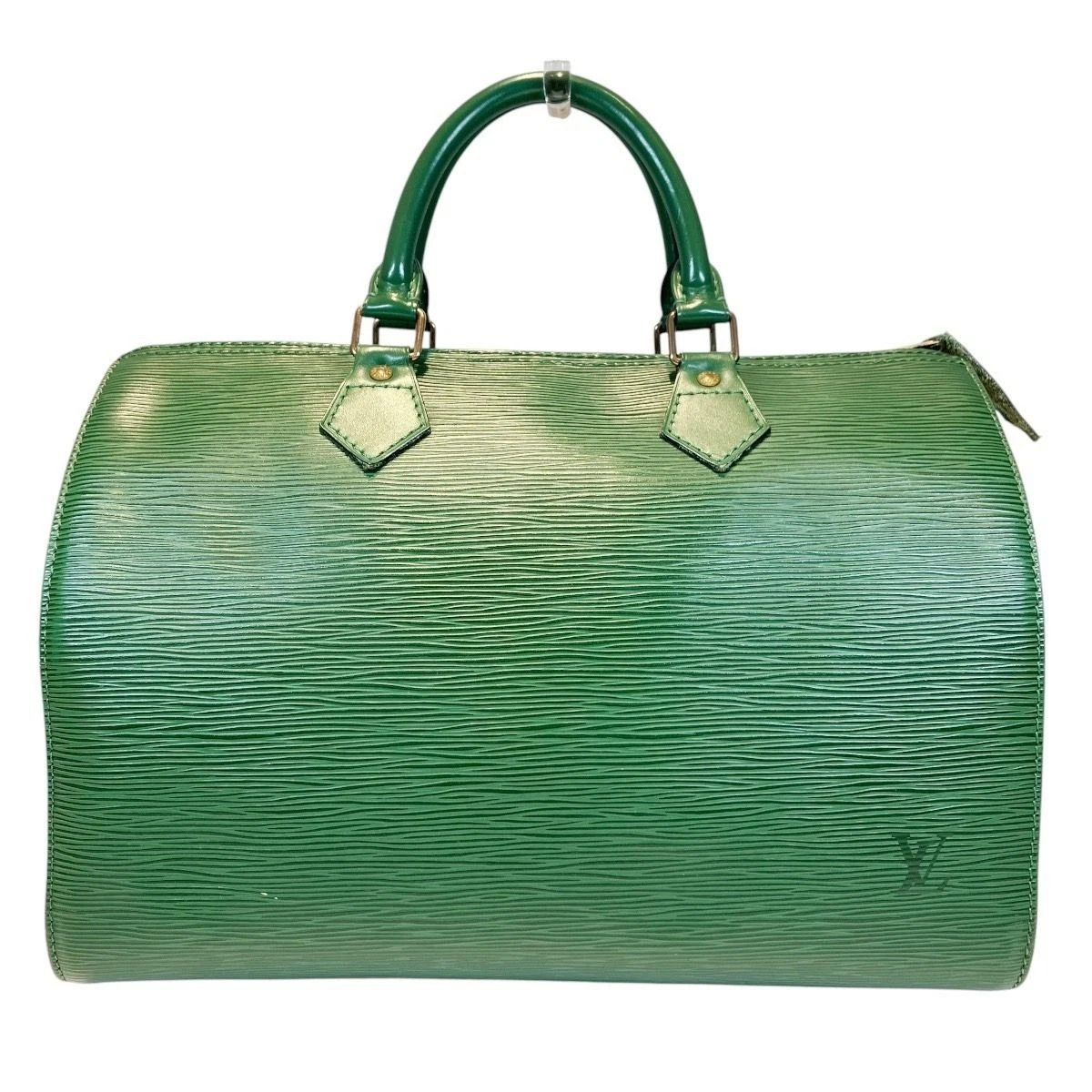 Louis Vuitton Leather Exterior Green Bags & Handbags for Women for