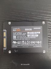 Samsung SSD, v-nand,860 EVO, 500gb, model MZ-76E500, SATA III, Health 90-98%