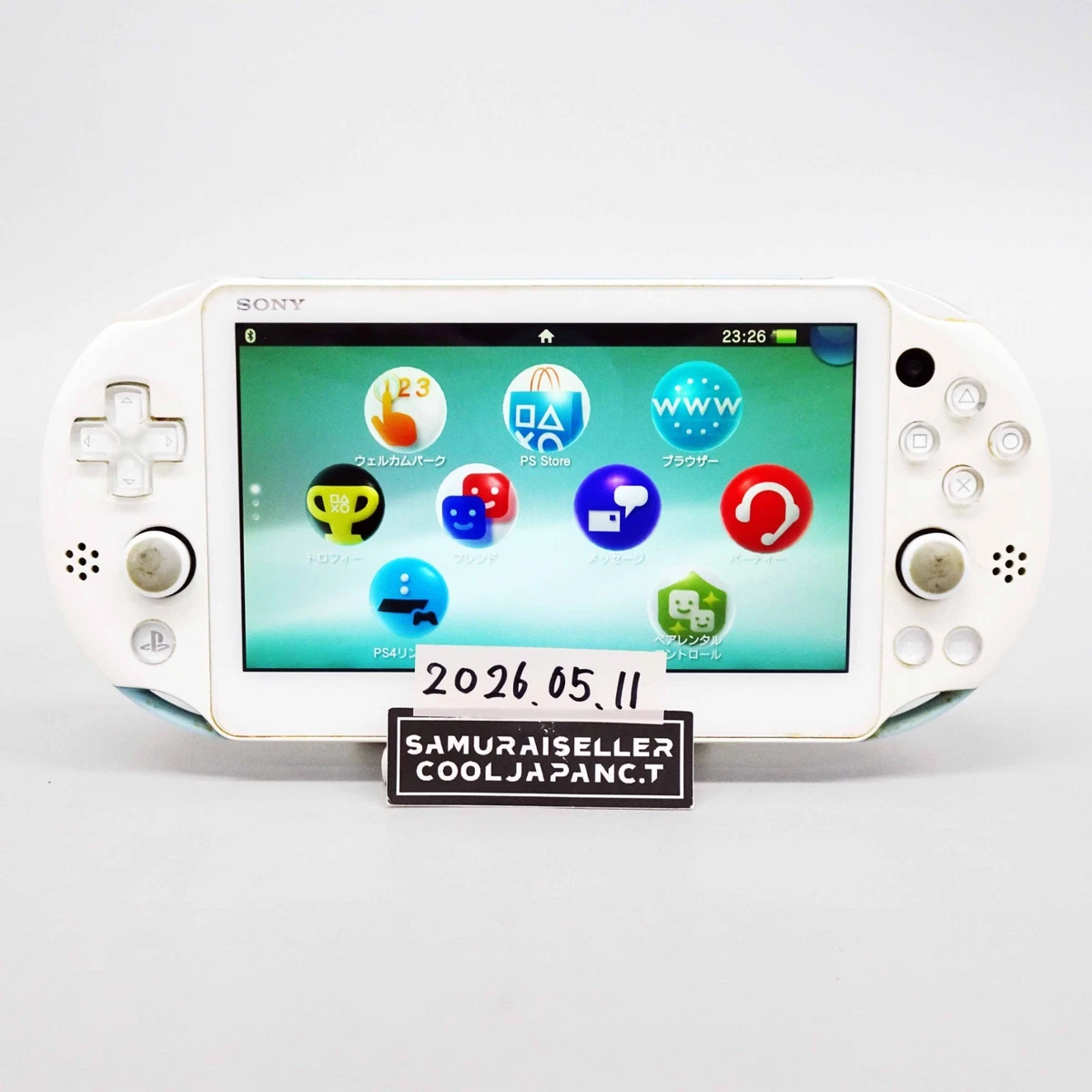 Sony Playstation PS Vita Light Blue White PCH-2000 ZA14 Console