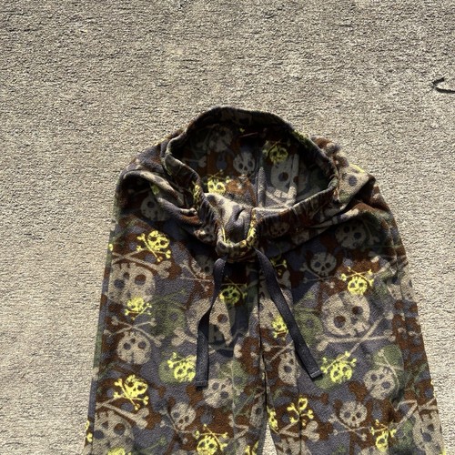 Arizona Co. Fleece Skulls Sweat Pants Lounge Pants Boys Size Medium 10/12 - Picture 3 of 7