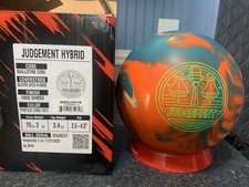 15# NIB Swag Judgement Hybrid Bowling Ball 3.5-4 Pin 3.4 Top