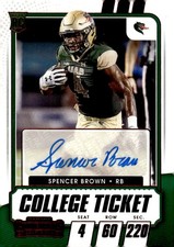 2021 Panini Contenders Draft Picks Auto #206 Spencer Brown