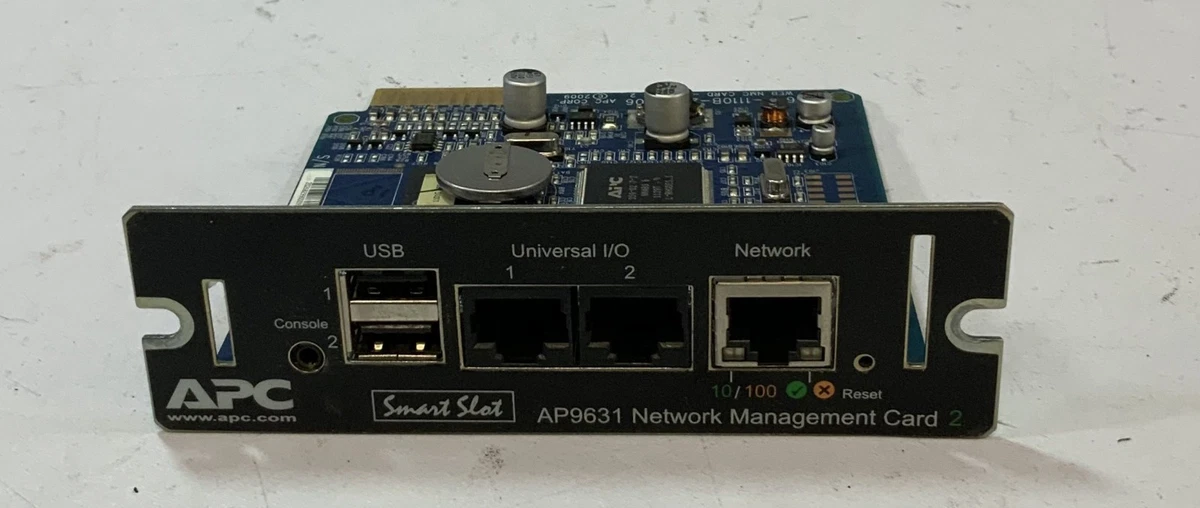 How to Access a Configured Network Management Card | APC AP9617