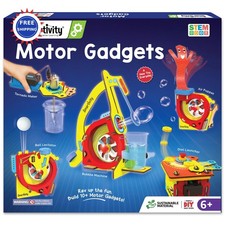 Smartivity 10-in-1 Motor Powered STEM Engineering Kit for Kids Electronics Ages