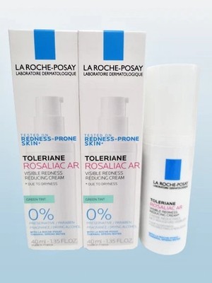 LA ROCHE POSAY TOLERIANE ROSALIAC AR VISIBLE REDNESS REDUCING CREAM 1.35 OZ 2PC