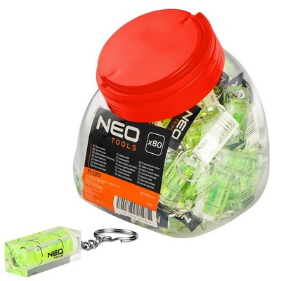 5907558479706 Poziomnica brelok NEO, wielokrotność 80 szt. 
