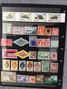 Nauru Stamp Lot A-306 w/big Bonus