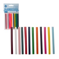 Pebaro 12 Klebesticks Bunt Ø 7 Mm FüR HeißKlebepistole HeißKlebesticks Patronen