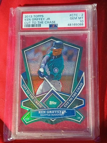 2013 Topps - Cut to the Chase Ken Griffey Jr #CTC-2 PSA 10 Gem Mint Low Pop