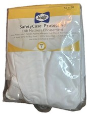 Sealy Mattress SafetyCase Crib Mattress Waterproof Cover 52  X 28  