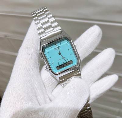 Casio Classic AQ 230A 2A2MQYJF Tiffany Blue | eBay
