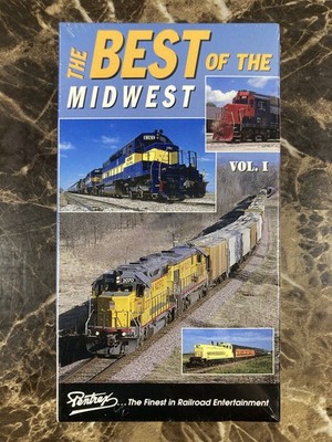 The Best of the Midwest Vol. I VHS SEALED Pentrex Railroad Documentary Trains