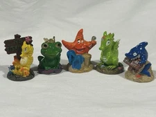 Seahorse Frog Starfish Dragon Shark Aquarium Decoration Mini Ocean Decor Tank