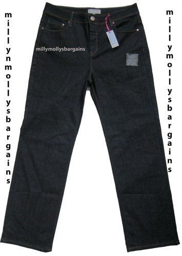 M&S Womens Marks and Spencer Blue Jeans Size 10 Short                         zz - Picture 3 of 6