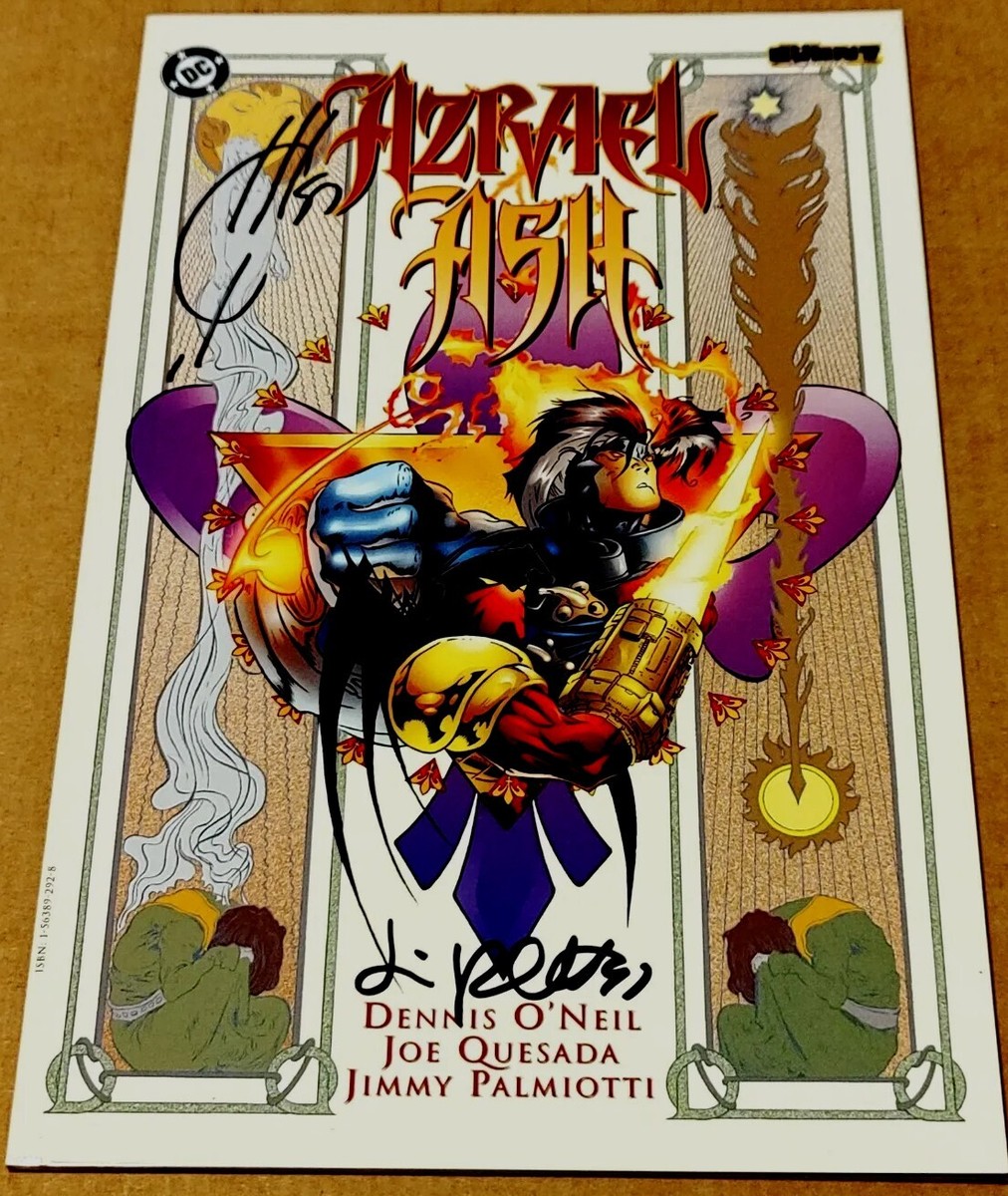 AZRAEL & ASH TPB Signed by JOE QUESADA & JIMMY PALMIOTTI DC