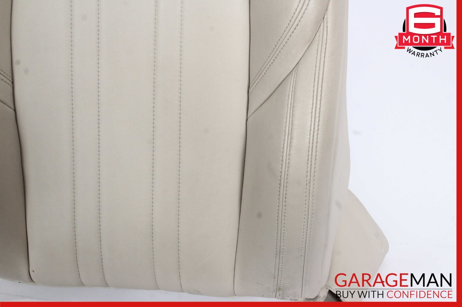 14-17 Maserati Ghibli M157 Front Right Side Top Upper Seat Cushion Cover Gray