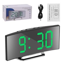 LED Wecker Digital Alarm Wecker Funk Temperat...
