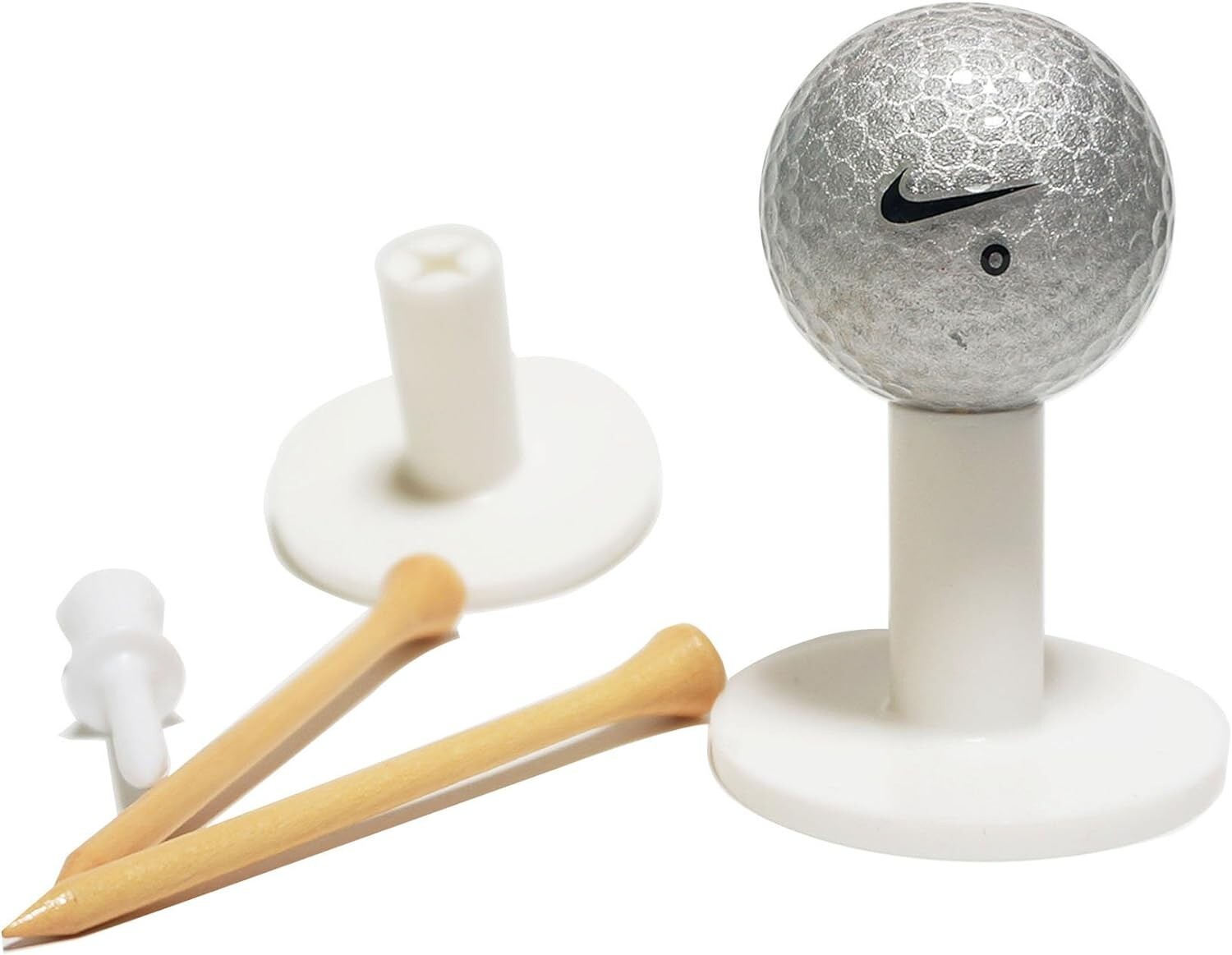 Lkerlan Rubber Golf Tee Holder Set For Practice & Driving Range Mats 1.