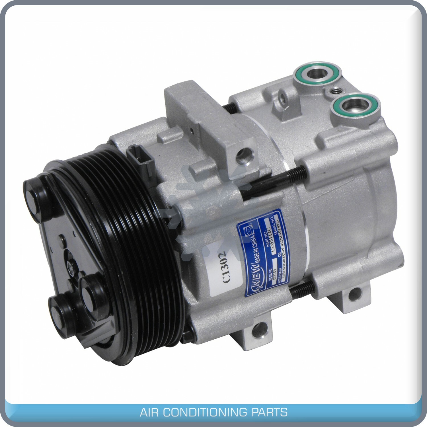 New A/C Compressor for Ford Excursion, F-150, F-250, F-350, F-450, F-550, F53..