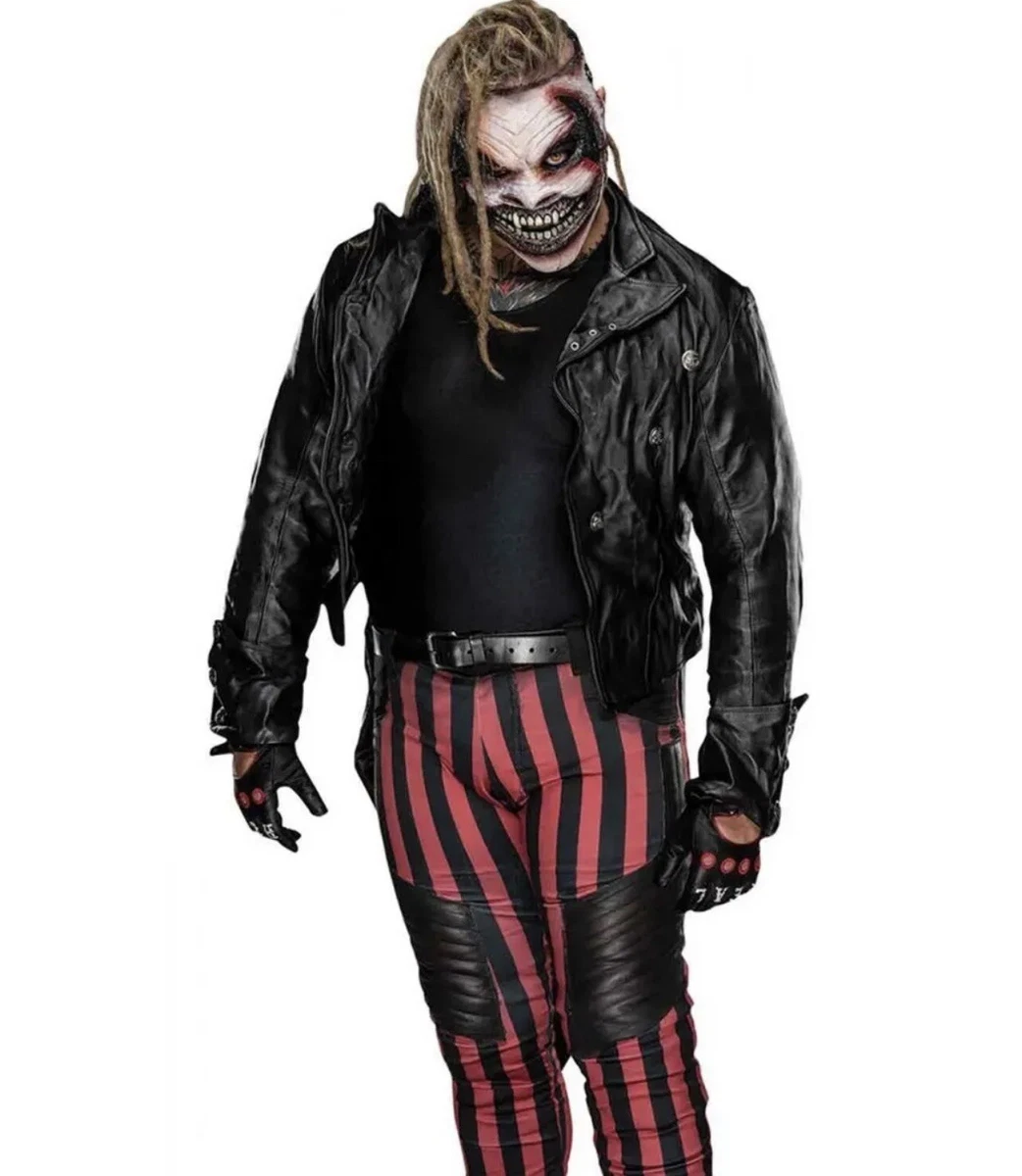 WWE The Fiend Bray Wyatt Leather Jacket Custom MULTIPLE SIZES - YOWIE WOWIE  | eBay