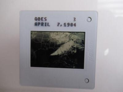 35 mm Dia Shuttle Ansichten der Erde - GOES Blick auf den Osten der USA