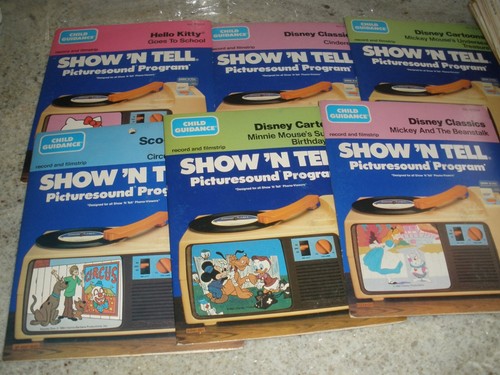CHILD GUIDANCE SHOW 'N TELL SYSTEM WITH MANY RECORDS (WORKS AND FOR PARTS) - Picture 6 of 14