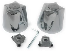 Universal Handles with 2" Large Cavity Shower Replacement Handle Kit