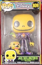 Funko Pop Vinyl Jumbo 10-Inch Figure Disney's Jack Skellington with Zero #809