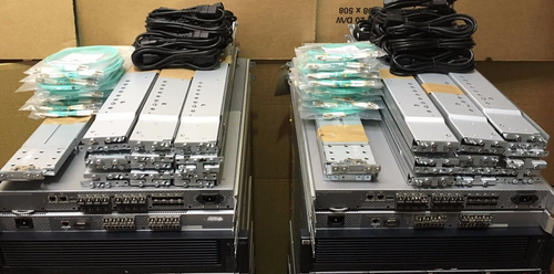 Dual HP EVA4400 C7000 G2 76.8TB 32x BL460c Gen8 4TB RAM 4Gbit FC SAN Solution! - Picture 4 of 7
