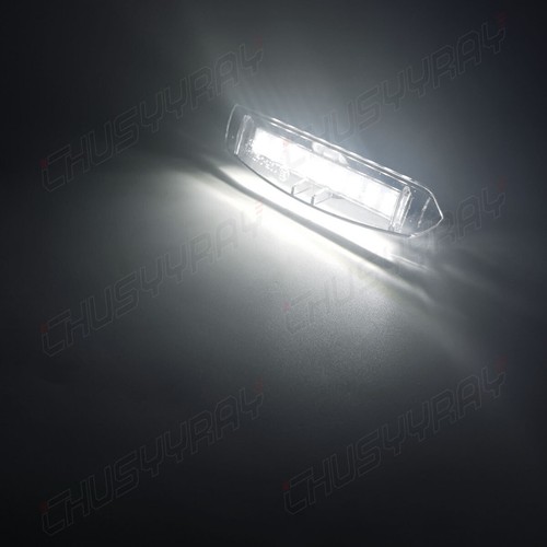 White LED License Plate Light Tag Lamp Assembly For 2002-2006 Lexus ES300 ES330 - Picture 5 of 12