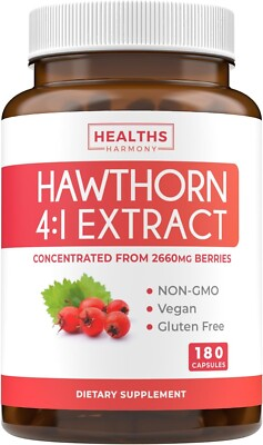 #ad #ad Healths Harmony Hawthorn Capsules 180 ct $23.97