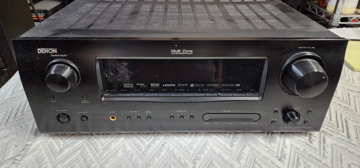 AVアンプ DENON AVC2308 Amazon.co.jp: Denon AVサラウンドアンプ プレミアムシルバー AVC-2308