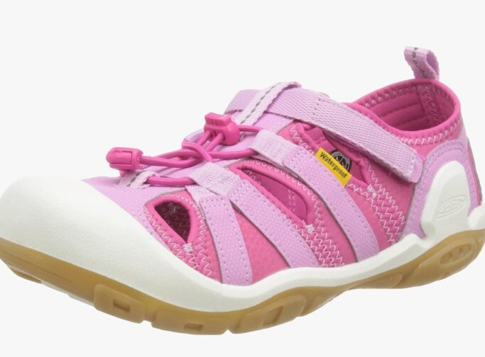 Sandali Keen Kids Knotch Creek casual comodi rosa scarpa da bambino taglia 6 US