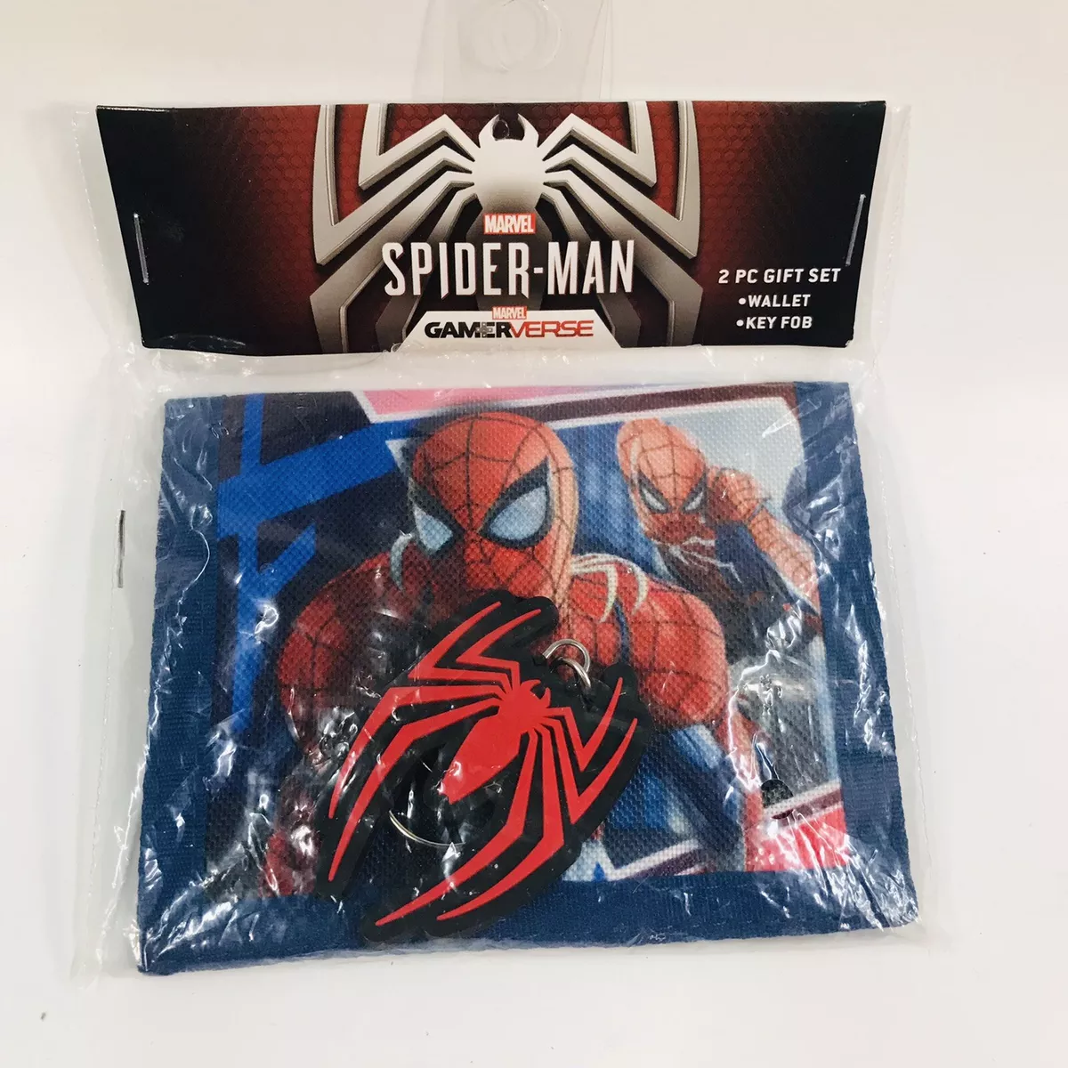 New Marvel Spider-Man Wallet and Key Fob Set in 2023