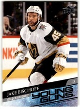 2020-21 Upper Deck Young Guns Jake Bischoff Rookie #713 Vegas Golden Knights