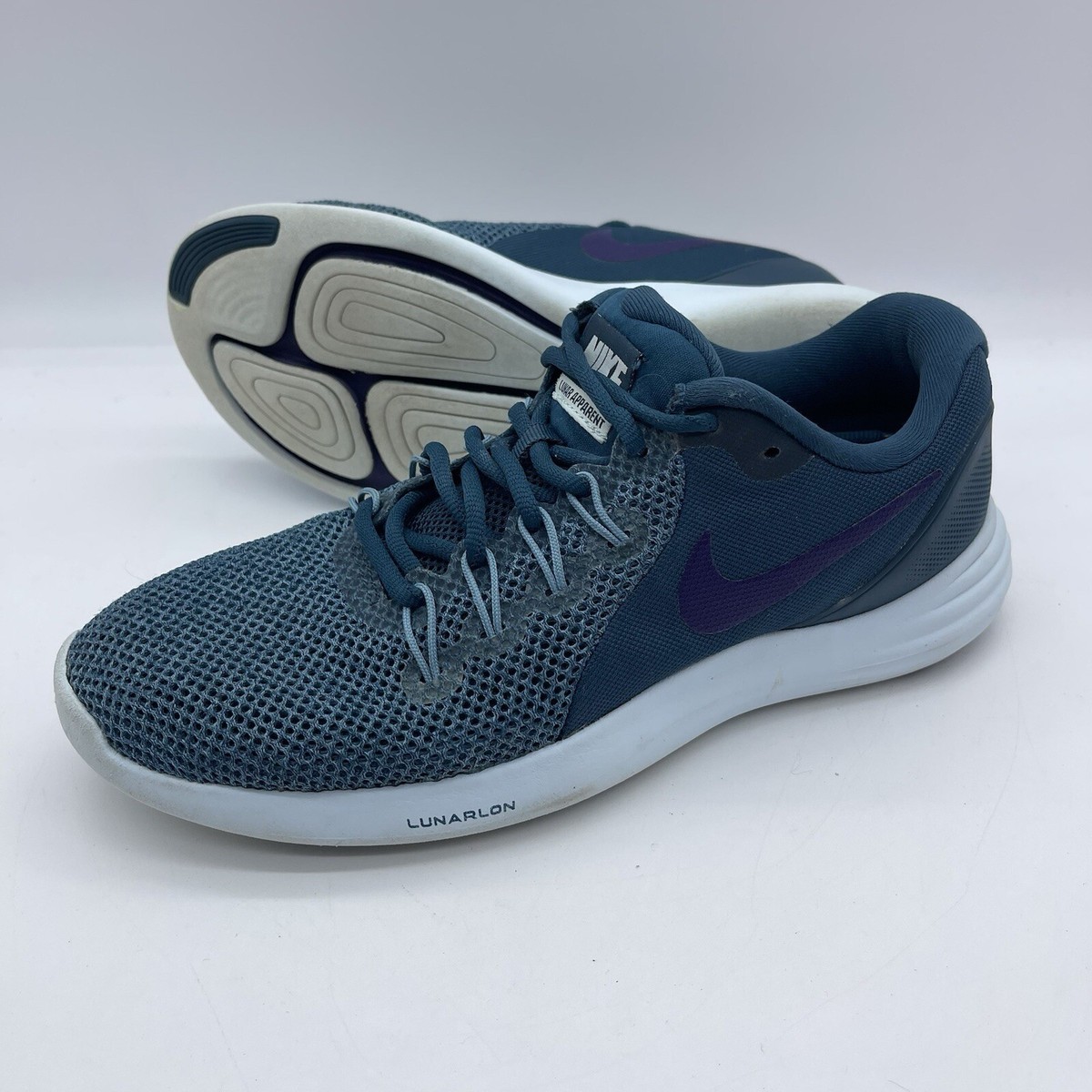 Size Nike Lunar Apparent Low Blue W for sale online