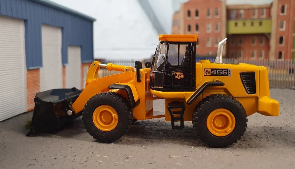 JCB 456 ZX Wheel Loader 1:72 76 OO Oxford Hornby Bachmann Scenecraft Model - Image 3 of 4