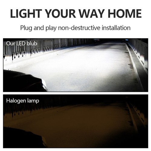 For Enhanced Safety 6000K Headlight Bulb Car Headlight Bulb Lifespan 50000 Hours - Picture 6 of 12