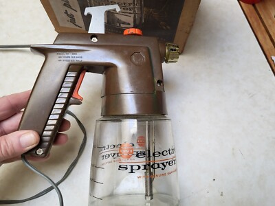 Vintage 1950's burgess bvi electric paint sprayer Sapphire Spray