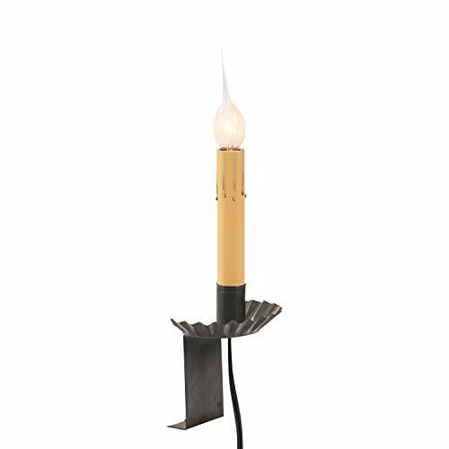 Classic Country Raised Crimped Single Window Sill Light In Kettle Black - Bild 2 von 2