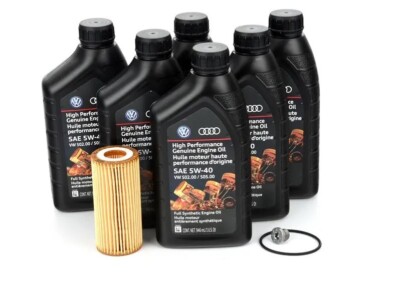 Genuine Audi OEM Oil Change Kit for A3 (1.8 2015-2016)