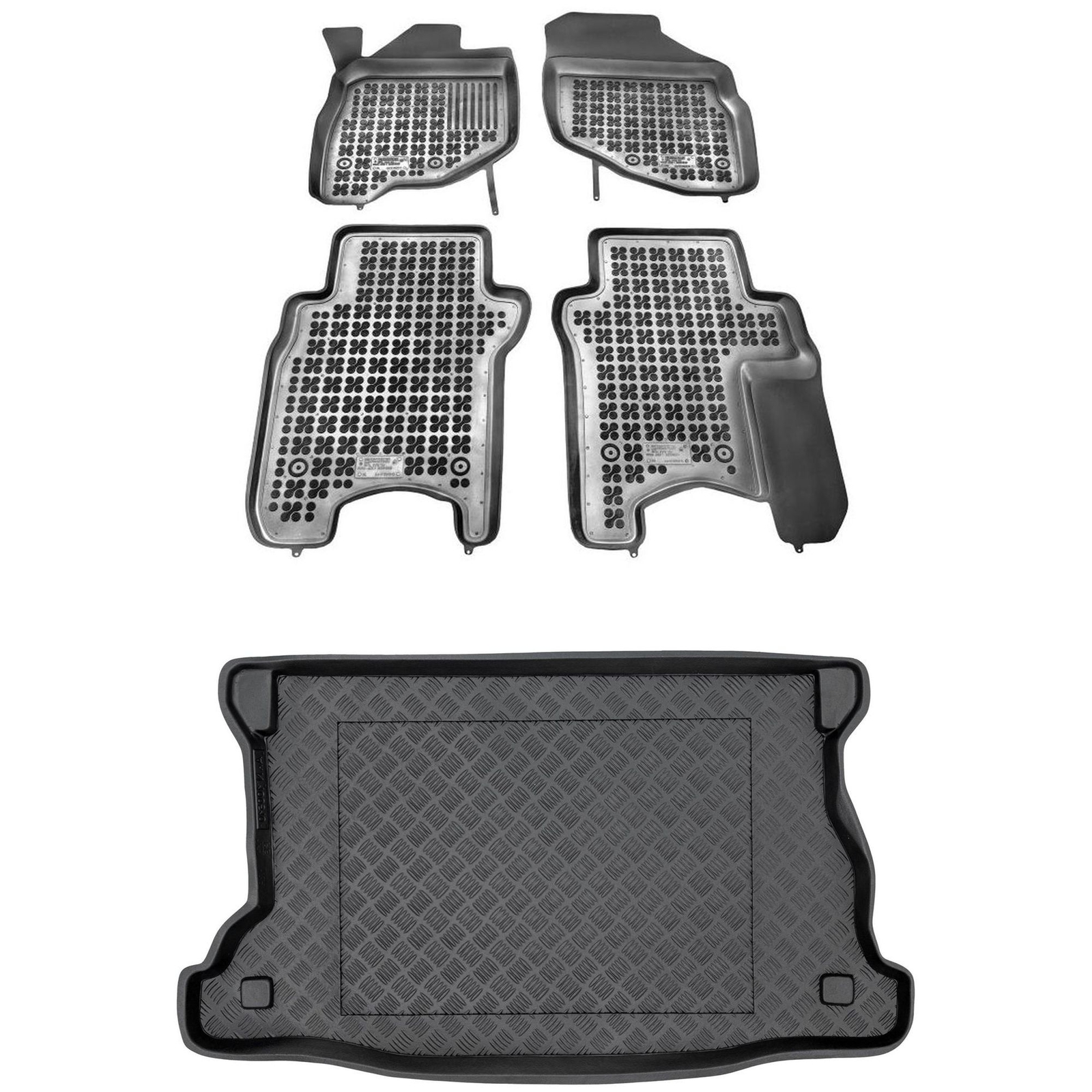 Tapis de coffre en PE et sol pour les sorties en Honda JAZZ I G