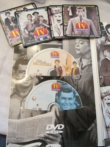 PRE-OWNED 2003 5 DVD SET TV FAVORITES-DICK VAN DYKE, ANDY GRIFFITH, LUCY & MORE - Imagen 2 de 8