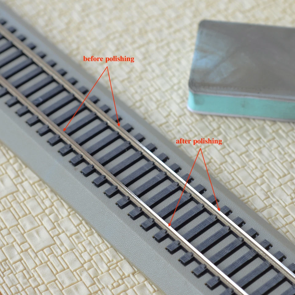 1 x model railroad train tracks polisher high efficiency oxide layer cleaner - Image 4 of 4