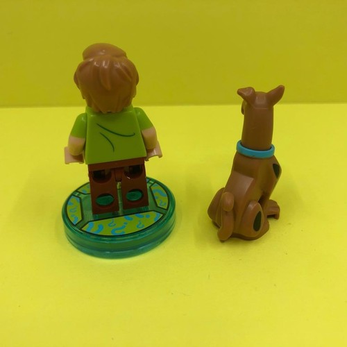Genuine Lego Dimensions Scooby Doo & Shaggy Cartoon Minifigures & 1 Tag Toy Set - Picture 4 of 4