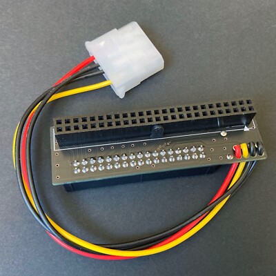 Apple Macintosh portable 34 to 50-pin SCSI adapter for internal