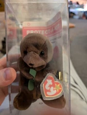 TY Beanie Baby collectible SEAWEED # 4080 1996 Rare Initial Issue PVC Tag Errors