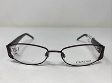 Ellen Tracy VALENCIA AUBERGINE 51-16-135 Full Rim Eyeglasses Frame /Z34