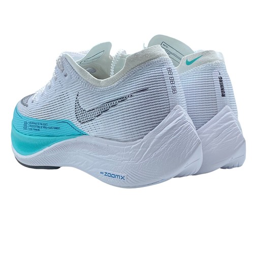 NIKE ZOOM X VAPORFLY NEX% 2 WOMEN SZ 8 RUNNING SHOES WHITE CU4123-WORN ONCE.C11 - Picture 6 of 12