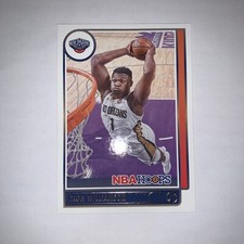 2021-22 Panini NBA Hoops - Blue #84 Zion Williamson